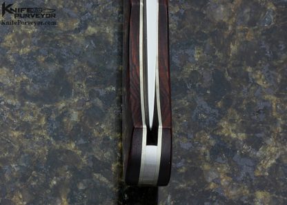 Phil Boguszewski Custom Knife Engraved by Norris Sperry Cocobolo Lockback - Image 7