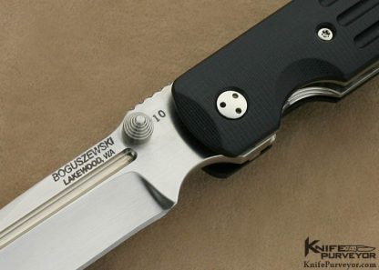 Phil Boguszewski Custom Knife Triple Aught Design "Capricorn 66" Linerlock - Image 2