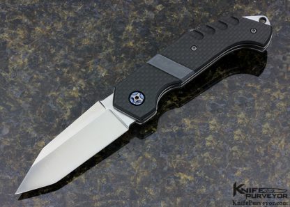 Phil Booth Custom Knife One of a Kind Scale Release Auto