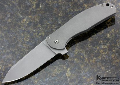 Ray Laconico Custom Knife "Sano" Titanium Framelock Flipper