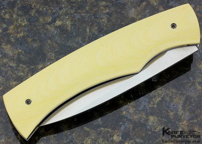 Rainy Vallotton Custom Knife Westingtonhouse Micarta Auto - Image 3