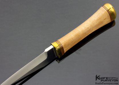 Randall Made Custom Knife "Gambler" with Maple Handle - Image 6