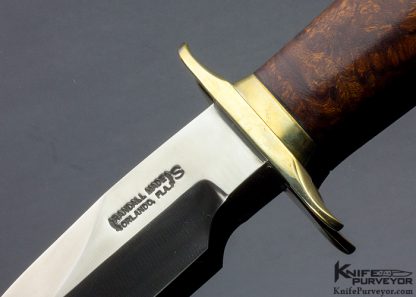 Randall Made Custom Knife Combat Companion Double Edge with Desert Ironwood Handle and Sheath - Image 2