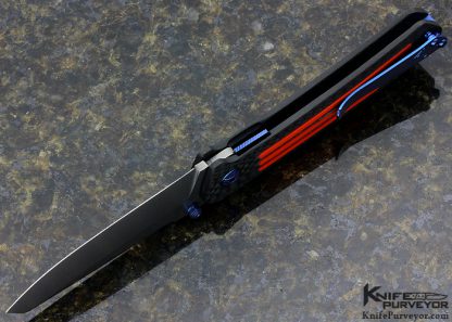 Richard Rodgers  Custom Knife Mid-Utility Tanto Folder - Image 6