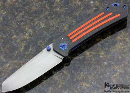 Richard Rodgers  Custom Knife Mid-Utility Tanto Folder