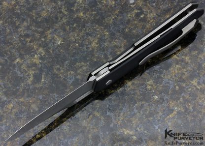 Richard Rogers Custom Knife Black G-10 Tangent Folder - Image 5