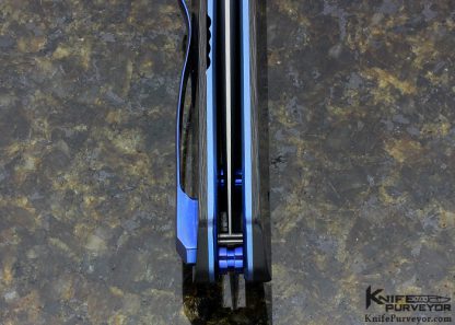 Richard Rogers Custom Knife F4 Carbon Fiber Linerlock Flipper - Image 6