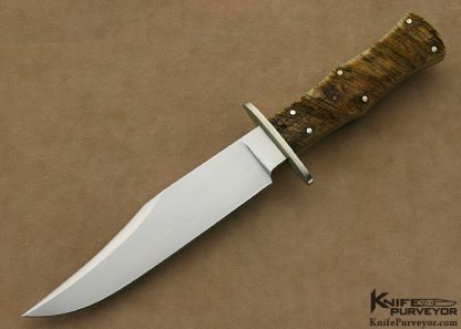 Rick Genovese Custom Knife Ramshorn Bowie Knife