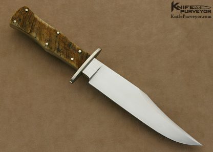 Rick Genovese Custom Knife Ramshorn Bowie Knife - Image 3