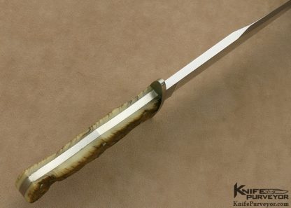 Rick Genovese Custom Knife Ramshorn Bowie Knife - Image 5