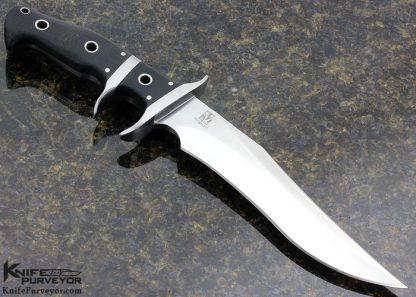 RJ Martin Custom Knife #14 Canvas Micarta "Vanguard" Subhilt Fighter - Image 3