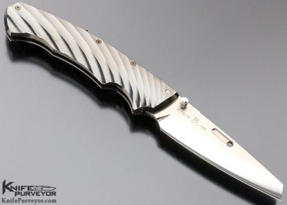 Rockstead Custom Knife "RYO" Titanium Button Lock - Image 3