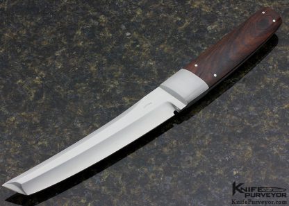 Ron Gaston Custom Knife Ironwood Tanto