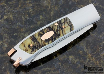 Ron Lake Custom Knife One of a Kind Tail Lock Knife - Image 7