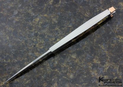 Ron Lake Custom Knife One of a Kind Tail Lock Knife - Image 3