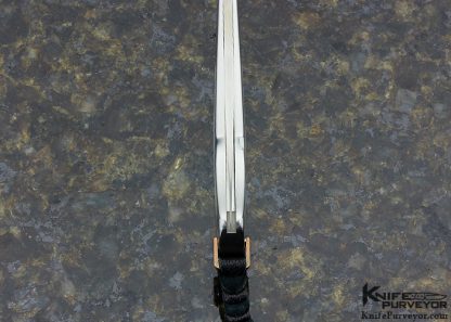 Ron Lake Custom Knife Mother of Pearl Interframe Tail Lock - Image 6