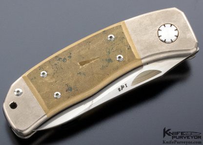 Ron Lake Custom Knife 1 of 8 World Trade Center I-Beam Piston Lock - Image 5