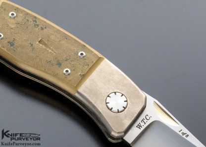 Ron Lake Custom Knife 1 of 8 World Trade Center I-Beam Piston Lock - Image 4