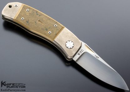 Ron Lake Custom Knife 1 of 8 World Trade Center I-Beam Piston Lock - Image 3