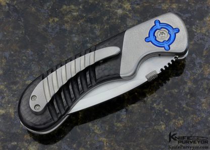 Sal Manaro Custom Knife "Firefly" Carbon Fiber Linerlock - Image 5