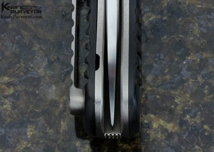 Sal Manaro Custom Knife "Firefly" Carbon Fiber Linerlock - Image 8