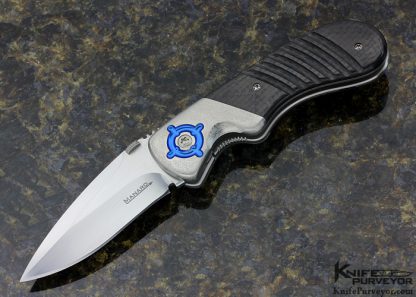 Sal Manaro Custom Knife "Firefly" Carbon Fiber Linerlock