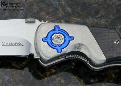 Sal Manaro Custom Knife "Firefly" Carbon Fiber Linerlock - Image 2