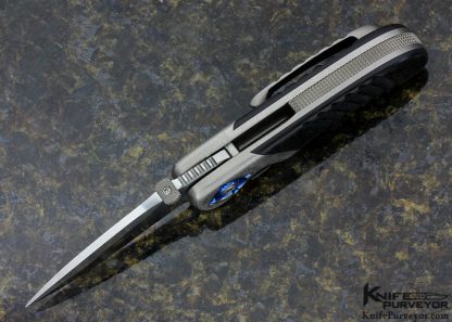 Sal Manaro Custom Knife "Firefly" Carbon Fiber Linerlock - Image 6