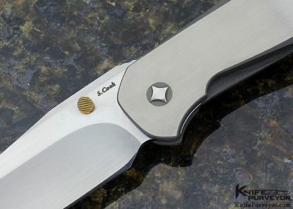 Scott Cook Custom Knife "Locsha" Frame Lock - Image 2