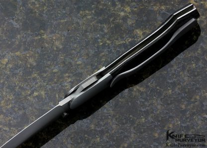 Scott Sawby Custom Knife Lightning Strike Carbon Fiber Combat Utility Knife - Image 5