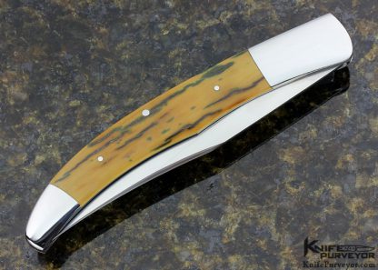 Scott Sawby Custom Knife Phenolic Texas Tooth Pick Self Lock - Image 3