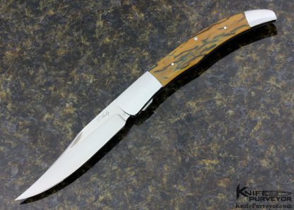 Scott Sawby Custom Knife Phenolic Texas Tooth Pick Self Lock