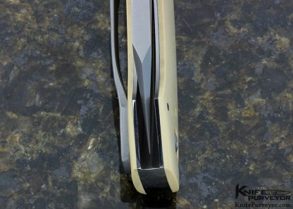 Scott Sawby Custom Knife Paper Micarta & Bead Blasted 3/16" Thick Combat Utility - Image 4