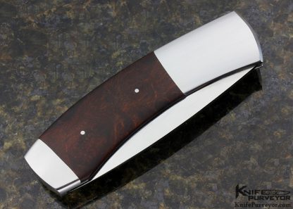 Scott Sawby Custom Knife Ironwood Selflock - Image 3