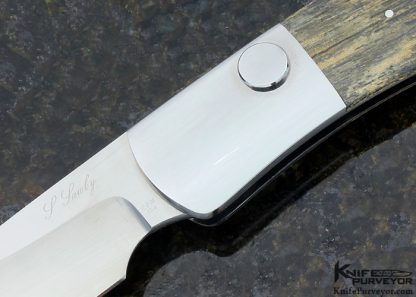 Scott Sawby Custom Knife Button Lock Folder - Image 2