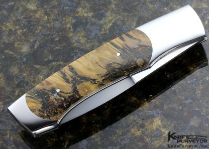 Scott Sawby Custom Knife Mammoth Tooth Scaled "Kittiwake-Swift" Self-Lock - Image 3