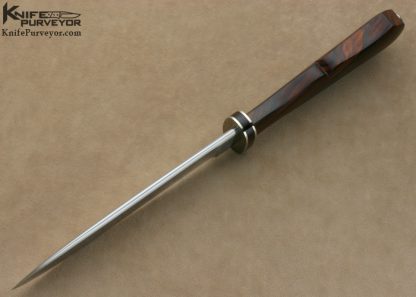 David Shaw Custom Knife Desert Ironwood Presentation Dagger - Image 3