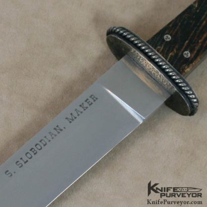 Scott Slobodian Custom Knife San Francisco Bowie - Image 2