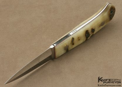 S.R. Johnson Custom Knife Ram's Horn Small Dirk - Image 5