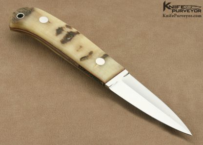 S.R. Johnson Custom Knife Ram's Horn Small Dirk - Image 3