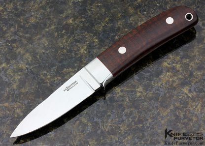 S.R. Johnson Custom Knife Snakewood "Backpacker"