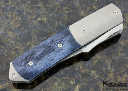 Stan Motiz Custom Knife Oosic Automatic Swing Guard Double Bolstered - Image 3