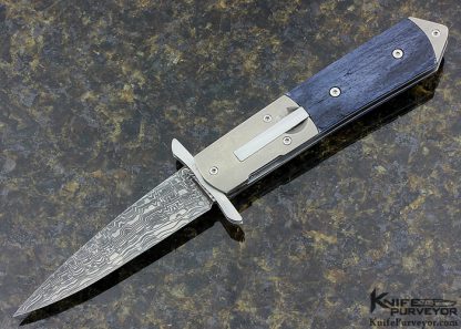 Stan Motiz Custom Knife Oosic Automatic Swing Guard Double Bolstered