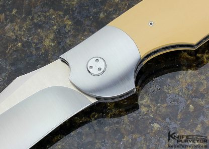 Stan Wilson Custom Knife Westinghouse Micarta NFF - Image 2