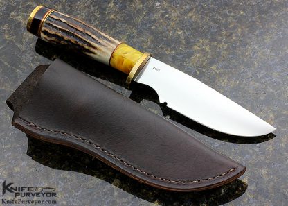 Craig Steketee Custom Knife Clip Point Hunter - Image 3