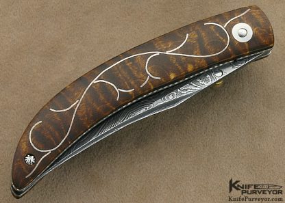 Steven Hill Custom Knife Tribute to Bill Moran Linerlock - Image 3