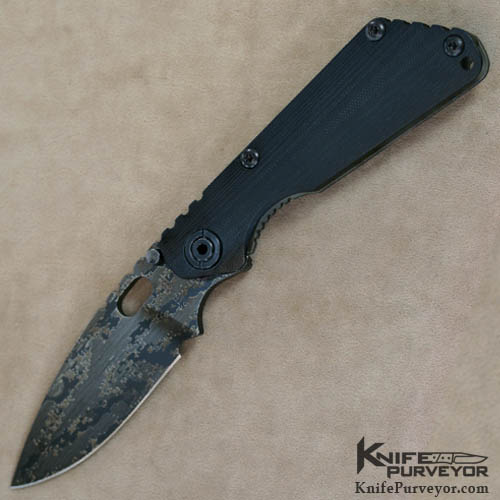 Strider Custom Knife SNG CC Black G-10 w/ Digi Cam Pattern - Knife Purveyor