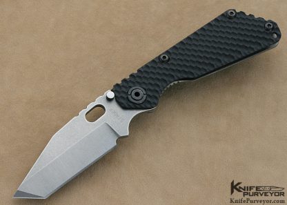 Strider Custom Knives SNG Model with DGG (Dual Gunner Grip pattern on the scales)