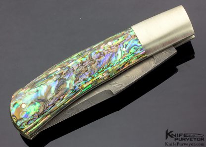 Takayuki Watanabe Custom Knife Abalone Lockback Folder - Image 3