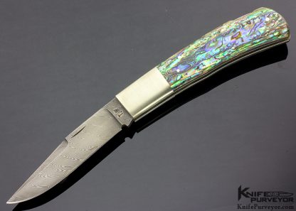 Takayuki Watanabe Custom Knife Abalone Lockback Folder